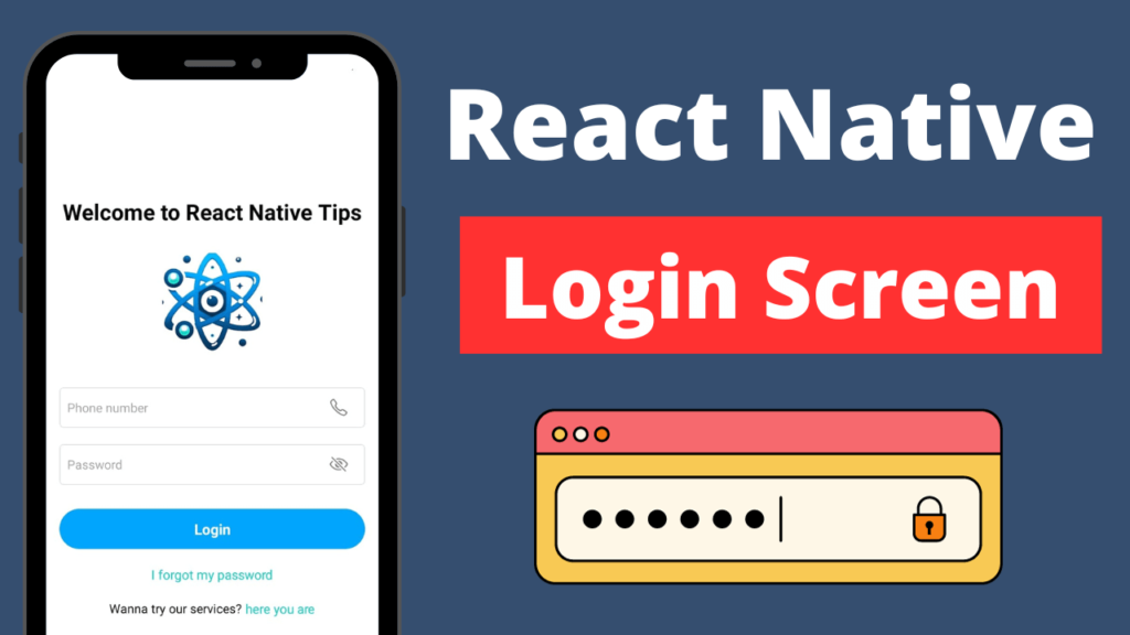 React Native Login Screen Example React Native Tips